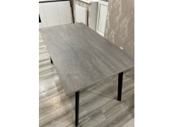 Стол Тринити Лофт 120 32 мм бетон / черный матовый фото покупателя 733