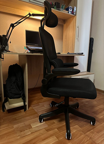 Компьютерное кресло Sprut темно-серый / черный фото покупателя 14