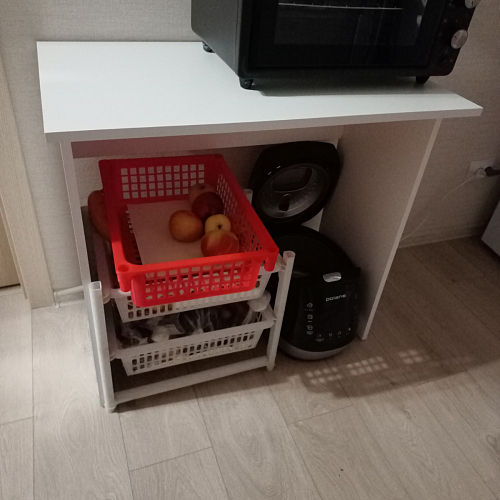 Стол письменный Kiwi белый - Уцененный экземпляр фото покупателя 46