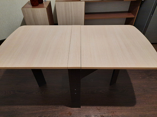 Стол-книжка СтК6 венге / дуб молочный высота 54 см фото покупателя 168