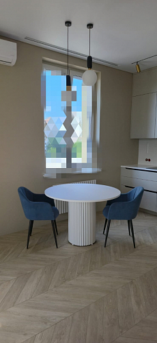 Деревянный стол Барел 89 белый / белый фото покупателя 23