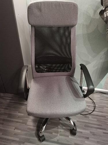 Компьютерное кресло Profit серое / черное фото покупателя 12