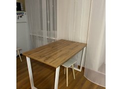 Стол Лота Лофт 140 25 мм юта / белый матовый фото покупателя 59