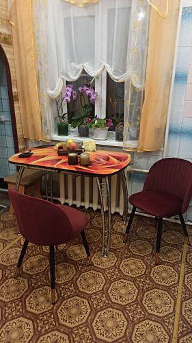 Стул на металлокаркасе Gabi 1 light purple / black фото покупателя 115