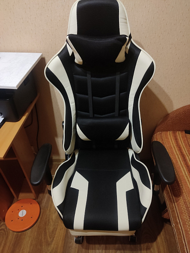 Компьютерное кресло Kano 1 cream / black фото покупателя 63