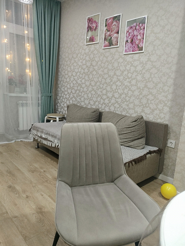 Стул на металлокаркасе Седа К латте / черный фото покупателя 50