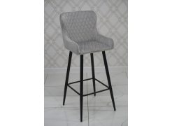 Барный стул Mint light gray / black из шоурума 2