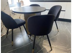 Стул на металлокаркасе Gabi green / black фото покупателя 617