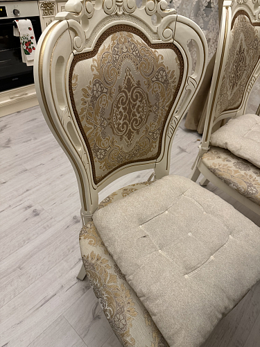 Кресло Bronte молочный с патиной фото покупателя 1