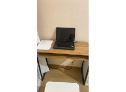 Письменный стол Лео Лофт бетон / черный матовый фото покупателя 21