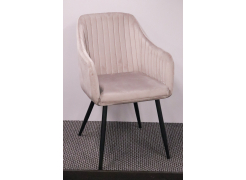 Стул на металлокаркасе Slam светло-серый из шоурума 1