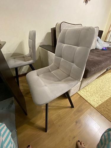 Стул Чилли 2 темно-серый  / черный фото покупателя 943