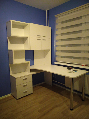 Письменный стол СР-500М/140 К-ЛЕВ левый карамель фото покупателя 1