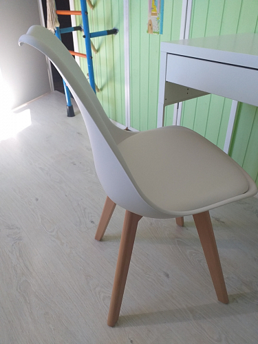 Деревянный стул Bonuss black / black фото покупателя 196