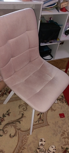 Комплект стульев Чилли 2 шт бежевый / черный фото покупателя 880