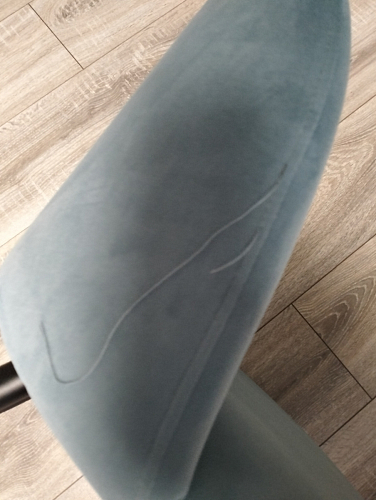 Стул на металлокаркасе Gabi-1 wine red / black фото покупателя 766