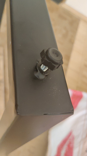 Деревянный стол Лота Лофт 140х80 черный матовый / бетон светлый фото покупателя 844