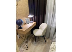 Стул на металлокаркасе Gabi 1 light purple / black фото покупателя 218