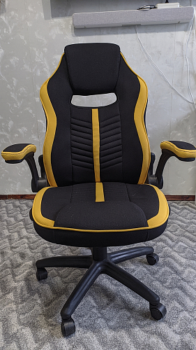 Компьютерное кресло Plast черный / желтый фото покупателя 8