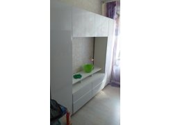 Готовая гостиная Румба белый / белый глянец  - Уцененный экземпляр фото покупателя 41