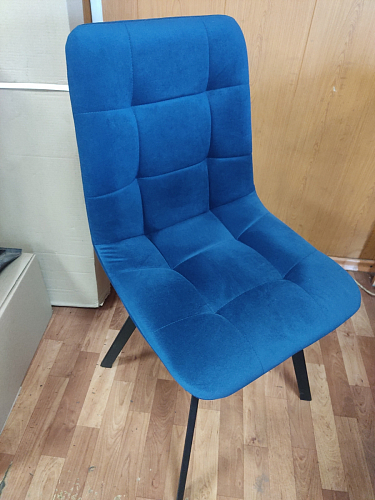 Стул на металлокаркасе Чилли бирюзовый / черный фото покупателя 741