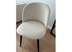 Стул на металлокаркасе Gabi 1 light purple / black фото покупателя 452