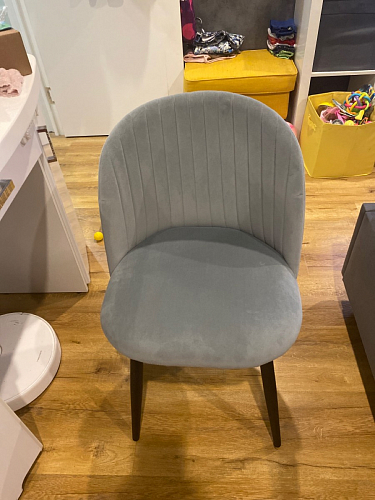 Стул на металлокаркасе Gabi wine red / black фото покупателя 178