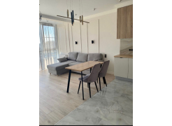 Стол Тринити Лофт 120 32 мм бетон / черный матовый фото покупателя 238