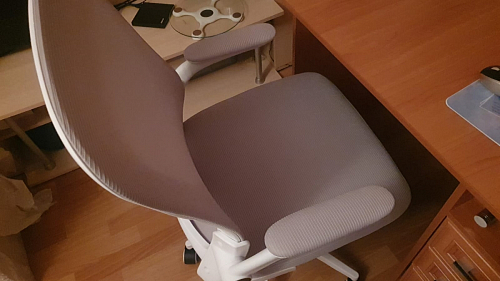 Компьютерное кресло Konfi gray / blue / white фото покупателя 296