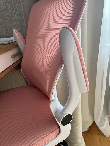Компьютерное кресло Konfi pink / white фото покупателя 95