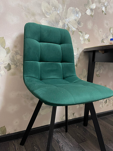 Стул Чилли 2 темно-серый  / черный фото покупателя 1429