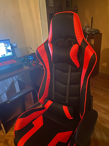 Компьютерное кресло Kano черное / красное фото покупателя 31