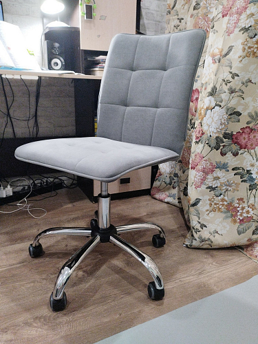 Компьютерное кресло One/Ван флок молочный 4 фото покупателя 99