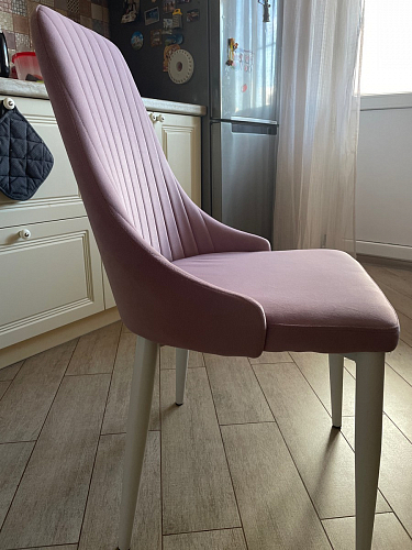 Стул на металлокаркасе Kora black / gray фото покупателя 6