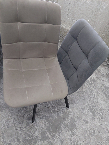 Стул на металлокаркасе Чилли К кирпичный / черный фото покупателя 510