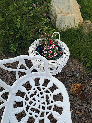 Скамейка Secret De Maison Strauss (Штраус) бронза фото покупателя 4