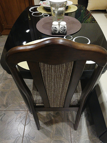 Стул деревянный Aron Soft dirty oak / beige фото покупателя 6