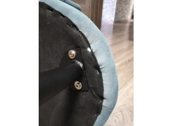 Стул на металлокаркасе Gabi gray / black фото покупателя 766