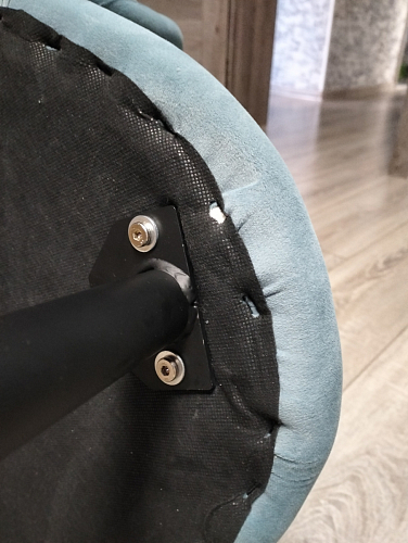 Стул на металлокаркасе Gabi gray / black фото покупателя 766