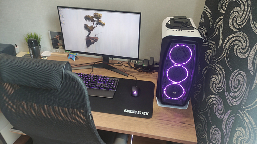 Деревянный стол Лота Лофт 120х75 белый матовый / дуб крафт золотой фото покупателя 194