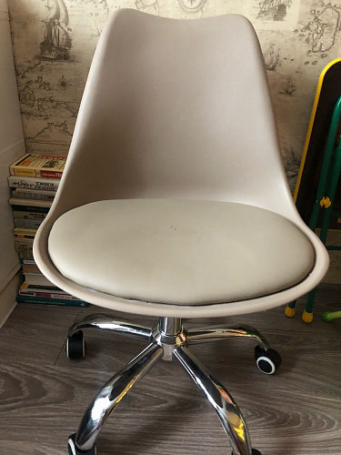 Компьютерное кресло Kolin gray / chrome фото покупателя 45