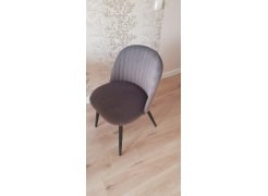 Стул на металлокаркасе Gabi 1 light purple / black фото покупателя 731