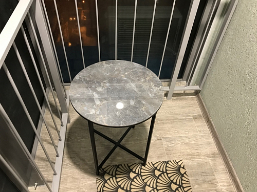 Журнальный столик Волопас серый мрамор фото покупателя 15