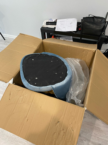 Стул на металлокаркасе Dodo khaki фото покупателя 142