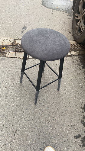 Полубарный стул Гангток катания блэк / черный матовый фото покупателя 9