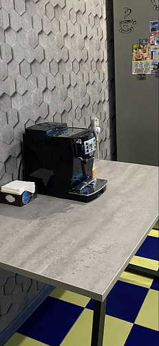 Стол раскладной Лота Лофт 120 25 мм юта / черный матовый фото покупателя 328