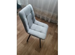 Стул на металлокаркасе Чилли горчичный / белый фото покупателя 628