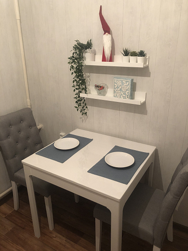 Стул Amelia white / fabric fog фото покупателя 1