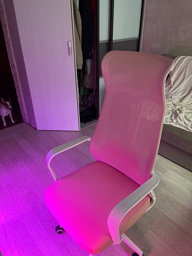 Компьютерное кресло Tilda pink / white фото покупателя 6