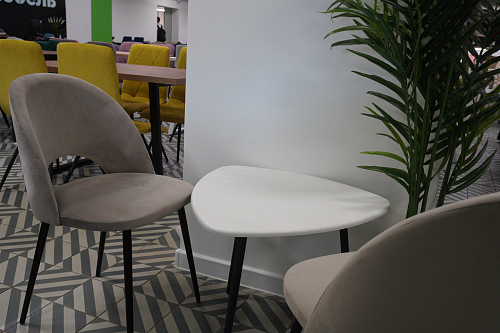 Журнальный столик М 005.1А65 белый глянец из шоурума 2